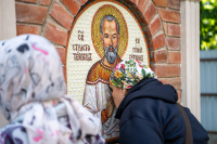 В Скиту Новомучеников и исповедников Российских в Медведевском лесу митрополит Орловский и Болховский Тихон совершил чин освящения часовни, посвященной памяти невинно убиенных. 11 сентября 2026 года, г.Орел