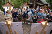 В Скиту Новомучеников и исповедников Российских в Медведевском лесу митрополит Орловский и Болховский Тихон совершил чин освящения часовни, посвященной памяти невинно убиенных. 11 сентября 2026 года, г.Орел