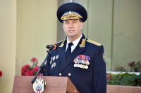 Владыка Тихон принял участие в торжественных мероприятиях, посвященных 60-летию Академии ФСО России, и совершил освящение нового исторического комплекса на территории вуза. 11 сентября 2026 года, г.Орел
