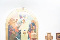 В Неделю 15-ю по Пятидесятнице, в день празднования Положения честно́го пояса Пресвятой Богородицы, митрополит Орловский и Болховский Тихон совершил Божественную литургию в Троице-Васильевском храме города Орла, 13 сентября 2026 года. В Неделю 15-ю по Пятидесятнице, в день празднования Положения честно́го пояса Пресвятой Богородицы, митрополит Орловский и Болховский Тихон совершил Божественную литургию в Троице-Васильевском храме города Орла, 13 сентября 2026 года.
