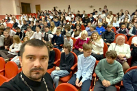 14 сентября иерей Сергий Капустин, настоятель храма святого князя Александра Невского, провёл встречу с учащимися школы № 10 города Орла, 14 сентября 2026 года 14 сентября иерей Сергий Капустин, настоятель храма святого князя Александра Невского, провёл встречу с учащимися школы № 10 города Орла, 14 сентября 2026 года