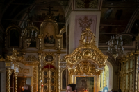 В канун Недели 16-й по Пятидесятнице, пред Воздвижением, предпразднства Рождества Пресвятой Богородицы, митрополит Орловский и Болховский Тихон возглавил всенощное бдение в Ахтырском кафедральном соборе города Орла. 19 сентября 2026 года, г.Орел В канун Недели 16-й по Пятидесятнице, пред Воздвижением, предпразднства Рождества Пресвятой Богородицы, митрополит Орловский и Болховский Тихон возглавил всенощное бдение в Ахтырском кафедральном соборе города Орла. 19 сентября 2026 года, г.Орел