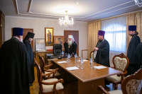 Состоялось заседание Архиерейского совета Орловской митрополии под председательством митрополита Орловского и Болховского Тихона, 2 сентября 2026 года, г. Орел Состоялось заседание Архиерейского совета Орловской митрополии под председательством митрополита Орловского и Болховского Тихона, 2 сентября 2026 года, г. Орел