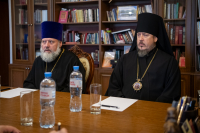 Состоялось заседание Архиерейского совета Орловской митрополии под председательством митрополита Орловского и Болховского Тихона, 2 сентября 2026 года, г. Орел Состоялось заседание Архиерейского совета Орловской митрополии под председательством митрополита Орловского и Болховского Тихона, 2 сентября 2026 года, г. Орел