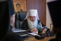 Состоялось заседание Архиерейского совета Орловской митрополии под председательством митрополита Орловского и Болховского Тихона, 2 сентября 2026 года, г. Орел Состоялось заседание Архиерейского совета Орловской митрополии под председательством митрополита Орловского и Болховского Тихона, 2 сентября 2026 года, г. Орел