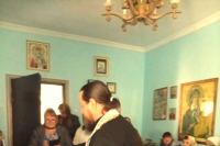 В канун Рождества Пресвятой Богородицы иерей Алексей Ладыгин настоятель Храма Казанской иконы Божией Матери в поселке Нарышкино посетил подопечных Богдановского дома инвалидов, 22 сентября 2026 года В канун Рождества Пресвятой Богородицы иерей Алексей Ладыгин настоятель Храма Казанской иконы Божией Матери в поселке Нарышкино посетил подопечных Богдановского дома инвалидов, 22 сентября 2026 года
