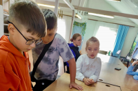 В преддверии Рождества Пресвятой Богородицы ребята из воскресной школы Смоленского храма  побывали в епархиальном музее города Орла, 22 сентября 2026 года