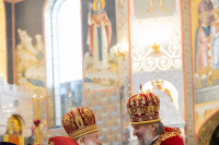 Накануне престольного праздника Воскресенского собора Твери и его Великого освящения, митрополит Тверской и Кашинский Амвросий и митрополит Орловский и Болховский Тихон совершили в обновленном храме вечерню и утреню Пасхальным чином. 25 сентября 2026 года, г.Тверь Накануне престольного праздника Воскресенского собора Твери и его Великого освящения, митрополит Тверской и Кашинский Амвросий и митрополит Орловский и Болховский Тихон совершили в обновленном храме вечерню и утреню Пасхальным чином. 25 сентября 2026 года, г.Тверь