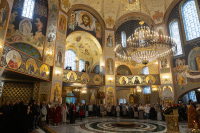 Накануне престольного праздника Воскресенского собора Твери и его Великого освящения, митрополит Тверской и Кашинский Амвросий и митрополит Орловский и Болховский Тихон совершили в обновленном храме вечерню и утреню Пасхальным чином. 25 сентября 2026 года, г.Тверь Накануне престольного праздника Воскресенского собора Твери и его Великого освящения, митрополит Тверской и Кашинский Амвросий и митрополит Орловский и Болховский Тихон совершили в обновленном храме вечерню и утреню Пасхальным чином. 25 сентября 2026 года, г.Тверь