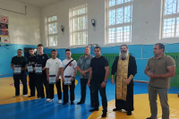Духовник клуба оборонно-спортивного клуба «Инок» игумен Иоанн (Бирюков) благословил учеников на новый учебный год, 1 сентября 2026 года Духовник клуба оборонно-спортивного клуба «Инок» игумен Иоанн (Бирюков) благословил учеников на новый учебный год, 1 сентября 2026 года
