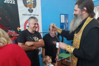 Духовник клуба оборонно-спортивного клуба «Инок» игумен Иоанн (Бирюков) благословил учеников на новый учебный год, 1 сентября 2026 года Духовник клуба оборонно-спортивного клуба «Инок» игумен Иоанн (Бирюков) благословил учеников на новый учебный год, 1 сентября 2026 года