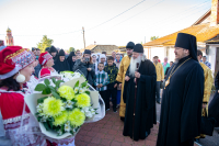 В празднование Собора святых Орловской митрополии, Сретения Владимирской иконы Пресвятой Богородицы, день памяти священноисповедника Георгия Коссова, митрополит Орловский и Болховский Тихон и епископ Ливенский и Малоархангельский Нектарий возглавили Божественную Литургию в Спасо-Преображенском соборе города Болхова. 8 сентября 2026 года. В празднование Собора святых Орловской митрополии, Сретения Владимирской иконы Пресвятой Богородицы, день памяти священноисповедника Георгия Коссова, митрополит Орловский и Болховский Тихон и епископ Ливенский и Малоархангельский Нектарий возглавили Божественную Литургию в Спасо-Преображенском соборе города Болхова. 8 сентября 2026 года.