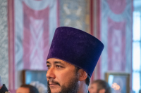 В празднование Собора святых Орловской митрополии, Сретения Владимирской иконы Пресвятой Богородицы, день памяти священноисповедника Георгия Коссова, митрополит Орловский и Болховский Тихон и епископ Ливенский и Малоархангельский Нектарий возглавили Божественную Литургию в Спасо-Преображенском соборе города Болхова. 8 сентября 2026 года. В празднование Собора святых Орловской митрополии, Сретения Владимирской иконы Пресвятой Богородицы, день памяти священноисповедника Георгия Коссова, митрополит Орловский и Болховский Тихон и епископ Ливенский и Малоархангельский Нектарий возглавили Божественную Литургию в Спасо-Преображенском соборе города Болхова. 8 сентября 2026 года.