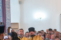 В празднование Собора святых Орловской митрополии, Сретения Владимирской иконы Пресвятой Богородицы, день памяти священноисповедника Георгия Коссова, митрополит Орловский и Болховский Тихон и епископ Ливенский и Малоархангельский Нектарий возглавили Божественную Литургию в Спасо-Преображенском соборе города Болхова. 8 сентября 2026 года. В празднование Собора святых Орловской митрополии, Сретения Владимирской иконы Пресвятой Богородицы, день памяти священноисповедника Георгия Коссова, митрополит Орловский и Болховский Тихон и епископ Ливенский и Малоархангельский Нектарий возглавили Божественную Литургию в Спасо-Преображенском соборе города Болхова. 8 сентября 2026 года.