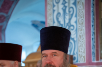 В празднование Собора святых Орловской митрополии, Сретения Владимирской иконы Пресвятой Богородицы, день памяти священноисповедника Георгия Коссова, митрополит Орловский и Болховский Тихон и епископ Ливенский и Малоархангельский Нектарий возглавили Божественную Литургию в Спасо-Преображенском соборе города Болхова. 8 сентября 2026 года. В празднование Собора святых Орловской митрополии, Сретения Владимирской иконы Пресвятой Богородицы, день памяти священноисповедника Георгия Коссова, митрополит Орловский и Болховский Тихон и епископ Ливенский и Малоархангельский Нектарий возглавили Божественную Литургию в Спасо-Преображенском соборе города Болхова. 8 сентября 2026 года.