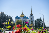 В празднование Собора святых Орловской митрополии, Сретения Владимирской иконы Пресвятой Богородицы, день памяти священноисповедника Георгия Коссова, митрополит Орловский и Болховский Тихон и епископ Ливенский и Малоархангельский Нектарий возглавили Божественную Литургию в Спасо-Преображенском соборе города Болхова. 8 сентября 2026 года. В празднование Собора святых Орловской митрополии, Сретения Владимирской иконы Пресвятой Богородицы, день памяти священноисповедника Георгия Коссова, митрополит Орловский и Болховский Тихон и епископ Ливенский и Малоархангельский Нектарий возглавили Божественную Литургию в Спасо-Преображенском соборе города Болхова. 8 сентября 2026 года.