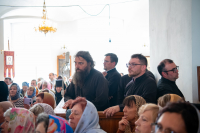 В празднование Собора святых Орловской митрополии, Сретения Владимирской иконы Пресвятой Богородицы, день памяти священноисповедника Георгия Коссова, митрополит Орловский и Болховский Тихон и епископ Ливенский и Малоархангельский Нектарий возглавили Божественную Литургию в Спасо-Преображенском соборе города Болхова. 8 сентября 2026 года. В празднование Собора святых Орловской митрополии, Сретения Владимирской иконы Пресвятой Богородицы, день памяти священноисповедника Георгия Коссова, митрополит Орловский и Болховский Тихон и епископ Ливенский и Малоархангельский Нектарий возглавили Божественную Литургию в Спасо-Преображенском соборе города Болхова. 8 сентября 2026 года.