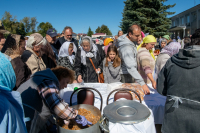В празднование Собора святых Орловской митрополии, Сретения Владимирской иконы Пресвятой Богородицы, день памяти священноисповедника Георгия Коссова, митрополит Орловский и Болховский Тихон и епископ Ливенский и Малоархангельский Нектарий возглавили Божественную Литургию в Спасо-Преображенском соборе города Болхова. 8 сентября 2026 года. В празднование Собора святых Орловской митрополии, Сретения Владимирской иконы Пресвятой Богородицы, день памяти священноисповедника Георгия Коссова, митрополит Орловский и Болховский Тихон и епископ Ливенский и Малоархангельский Нектарий возглавили Божественную Литургию в Спасо-Преображенском соборе города Болхова. 8 сентября 2026 года.