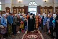 В день памяти преподобного Пимена Великого, преподобных священномучеников Кукши и Пимена постника, Печерских, митрополит Орловский и Болховский Тихон возглавил Божественную литургию и престольные торжества в мужском монастыре во имя святого Кукши. 9 сентября 2026 года, Мценский район