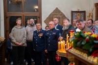 В день памяти преподобного Пимена Великого, преподобных священномучеников Кукши и Пимена постника, Печерских, митрополит Орловский и Болховский Тихон возглавил Божественную литургию и престольные торжества в мужском монастыре во имя святого Кукши. 9 сентября 2026 года, Мценский район