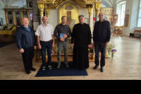 Председатель епархиального отдела по взаимодействию с казачеством протоиерей Александр Кузнецов встретился с атаманом ЦКВ генерал-майором Андреем Фадюхиным, 9 сентября 2026 года, г.Болхов Председатель епархиального отдела по взаимодействию с казачеством протоиерей Александр Кузнецов встретился с атаманом ЦКВ генерал-майором Андреем Фадюхиным, 9 сентября 2026 года, г.Болхов