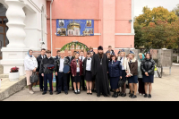Учителя и ученики Черкасской школы вместе с настоятелем храма Казанской иконы Божией Матери деревни Арбузово иереем Димитрием Зворыгиным побывали в Орле. 29 сентября 2026 года Учителя и ученики Черкасской школы вместе с настоятелем храма Казанской иконы Божией Матери деревни Арбузово иереем Димитрием Зворыгиным побывали в Орле. 29 сентября 2026 года