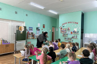 В детском саду №75 прошла встреча со старшим сотрудником сектора дошкольного образования ОРОиК Орловской епархии Светланой Игнашиной, 30 сентября 2026 года, г.Орел В детском саду №75 прошла встреча со старшим сотрудником сектора дошкольного образования ОРОиК Орловской епархии Светланой Игнашиной, 30 сентября 2026 года, г.Орел