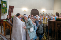 В Неделю 19-ю по Пятидесятнице, преподобного Харитона Исповедника, преподобных схимонаха Кирилла и схимонахини Марии, родителей преподобного Сергия Радонежского, Собора преподобных отцов Киево-Печерских, в Ближних пещерах почивающих, Обре́тения мощей преподобномученицы великой княгини Елисаветы,митрополит Орловский и Болховский Тихон возглавил Божественную литургию и совершил две хиротонии в храме святой блаженной Матроны Московской города Орла. 11 октября 2026 года.