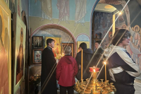 В праздник Покрова Пресвятой Богородицы в Свято-Троицком храме города Мценска состоялась экскурсия для учащихся учебных заведений города Мценска, 16 октября 2026 года