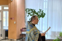 В день Покрова Пресвятой Богородицы иерей Сергий Гайдар совершил водосвятный праздничный молебен в Покровской часовне, 16 октября 2026 года В день Покрова Пресвятой Богородицы иерей Сергий Гайдар совершил водосвятный праздничный молебен в Покровской часовне, 16 октября 2026 года