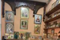 В день Покрова Пресвятой Богородицы иерей Сергий Гайдар совершил водосвятный праздничный молебен в Покровской часовне, 16 октября 2026 года В день Покрова Пресвятой Богородицы иерей Сергий Гайдар совершил водосвятный праздничный молебен в Покровской часовне, 16 октября 2026 года