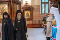 В канун Недели 20-й по Пятидесятнице, день празднования Собора святителей Московских, митрополит Орловский и Болховский Тихон совершил всенощное бдение в Свято-Успенском мужском монастыре города Орла. 17 октября 2026 года В канун Недели 20-й по Пятидесятнице, день празднования Собора святителей Московских, митрополит Орловский и Болховский Тихон совершил всенощное бдение в Свято-Успенском мужском монастыре города Орла. 17 октября 2026 года