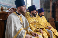 В Неделю 20-ю по Пятидесятнице, день памяти святителей Московских, митрополит Орловский и Болховский Тихон совершил Божественную литургию и диаконскую хиротонию в Свято-Успенском монастыре города Орла. 18 октября 2026 года