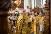 В Неделю 20-ю по Пятидесятнице, день памяти святителей Московских, митрополит Орловский и Болховский Тихон совершил Божественную литургию и диаконскую хиротонию в Свято-Успенском монастыре города Орла. 18 октября 2026 года