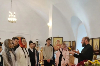 Настоятель Вознесенского храма Мценска иерей Михаил Красюк провел экскурсию для старшеклассников,19 октября 2026 года Настоятель Вознесенского храма Мценска иерей Михаил Красюк провел экскурсию для старшеклассников,19 октября 2026 года