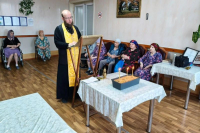 Настоятель храма Вознесения Господня во Мценске иерей Михаил Красюк посетил Каменский дом-интернат, 22 октября 2026 года Настоятель храма Вознесения Господня во Мценске иерей Михаил Красюк посетил Каменский дом-интернат, 22 октября 2026 года