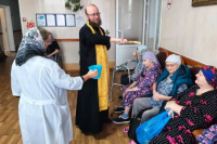 Настоятель храма Вознесения Господня во Мценске иерей Михаил Красюк посетил Каменский дом-интернат, 22 октября 2026 года Настоятель храма Вознесения Господня во Мценске иерей Михаил Красюк посетил Каменский дом-интернат, 22 октября 2026 года