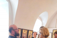 Настоятель храма Вознесения Господня во Мценске иерей Михаил Красюк провел экскурсию для учащимися среднеобразовательных школ № 5 и № 1, и студентов Мценского филиала колледжа ОГУ, 22 октября 2026 года