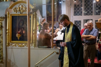 В канун Недели памяти  святых отцов VII Вселенского Собора Владыка Тихон совершил всенощное бдение. 24.10.2026