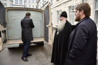 Митрополит Орловский и Болховский Тихон совместно с губернатором Андреем Клычковым направили бронированный автомобиль и гуманитарный груз бойцам СВО, 24 октября 2026 года Митрополит Орловский и Болховский Тихон совместно с губернатором Андреем Клычковым направили бронированный автомобиль и гуманитарный груз бойцам СВО, 24 октября 2026 года