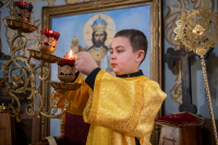 Владыка Тихон совершил Литургию в Христорождественском храме Болхова. 25.10.2026 Владыка Тихон совершил Литургию в Христорождественском храме Болхова. 25.10.2026