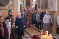 В день Отдания праздника Воздвижения Животворящего Креста Господня, день памяти апостола от 70-ти Кодрата и обретения мощей святителя Димитрия, митрополита Ростовского, митрополит Орловский и Болховский Тихон возглавил Божественную литургию и иерейскую хиротонию в Ахтырском кафедральном соборе города Орла. 4 октября 2026 года. В день Отдания праздника Воздвижения Животворящего Креста Господня, день памяти апостола от 70-ти Кодрата и обретения мощей святителя Димитрия, митрополита Ростовского, митрополит Орловский и Болховский Тихон возглавил Божественную литургию и иерейскую хиротонию в Ахтырском кафедральном соборе города Орла. 4 октября 2026 года.