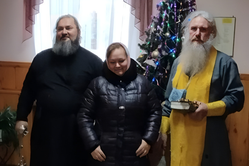 Священник исповедал и причастил подопечных Крупышенского Дома ветеранов