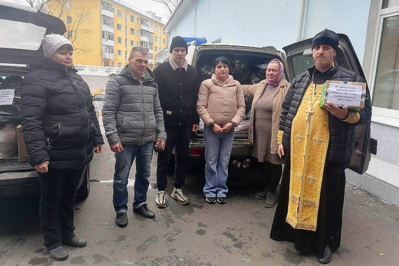 Приходы храмов Орловской епархии вновь позаботились о бойцах СВО