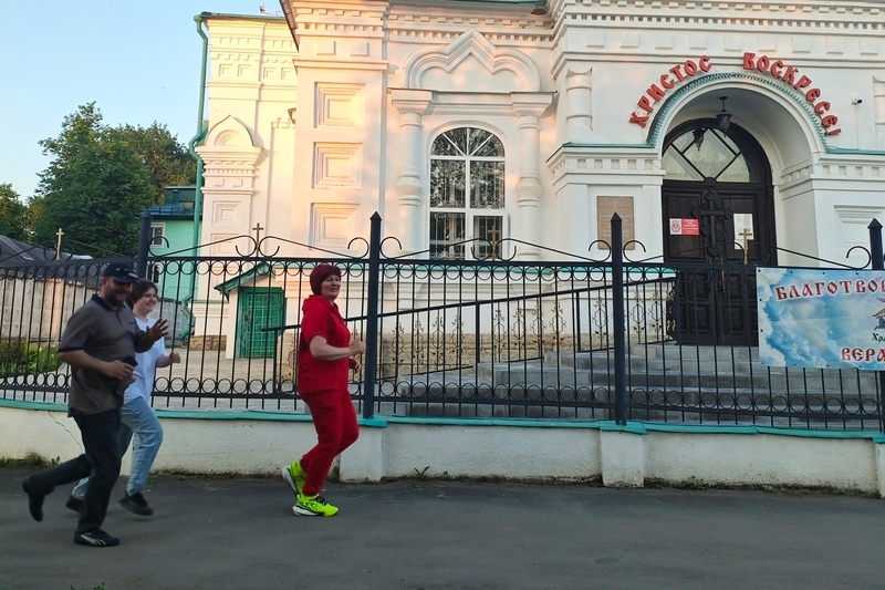 Участники проекта «Пробежка при храме» посетили Иверский храм
